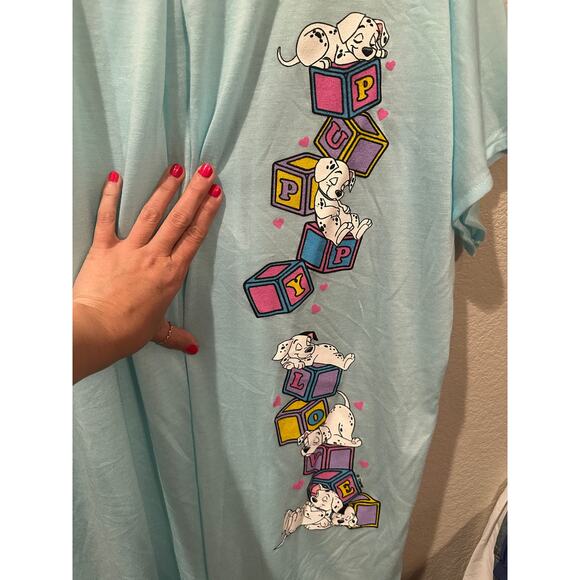 Vintage Disney Sears 101 Dalmatians Maternity Pjs XL - Picture 2 of 6